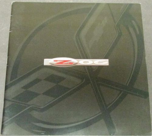 2001 chevrolet corvette dealer prestige sales brochure z06 ls6