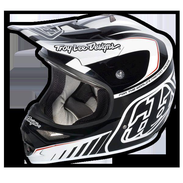 New troy lee designs air helmet delta wht/blk