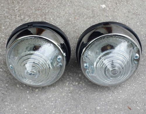 Nos alfa romeo giulietta spider - ferrari - front indicator lights set carello