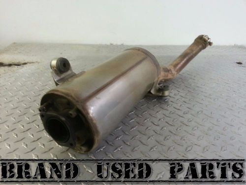 2007 suzuki ltr 450 quad racer exhaust muffler damaged