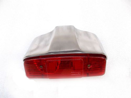 Lambretta li rear light alloy polished backlight tail lamp brand new