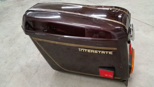 1980 honda goldwing gl1100 interstate left side luggage