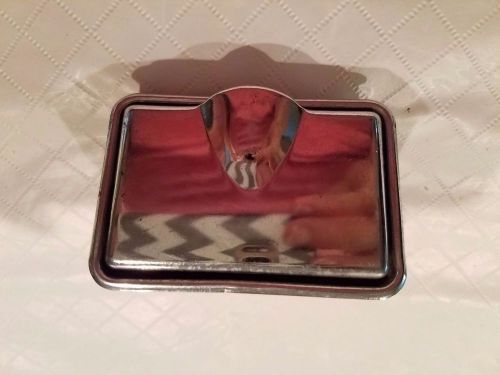 Vintage interior accessory ashtray chrome