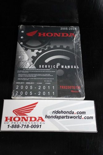 Genuine honda oem repair manual #61hm853 (05-08) trx250te/tm *new in plastic*