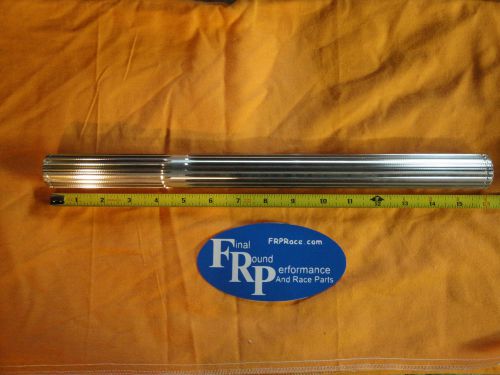 16&#034; aluminum splined 1 1/4&#034; gun drilled rear axle jr dragster