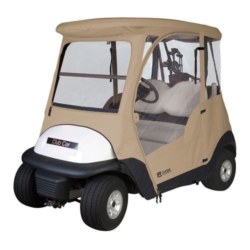 Classic 40-011-012001-00 fairway club car precedent golf car enclosure, sand