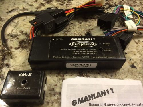 Peripheral gmahlan11    interface for gm (gmlan) vehicles with onstar