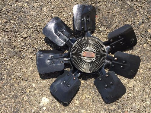 94-97 ford f-250 350 450 e-350 van 7.3 di fan clutch and fan blade powerstroke