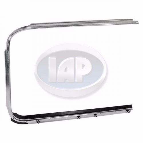 Vw bug right window trim frame 113853322c 1952 - 1964 outer door window scraper