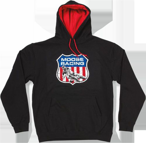 Moose racing softgoods s6 interstate hoody xl black