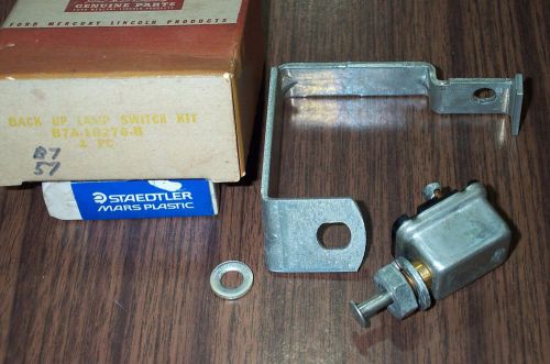 1957 1958 ford meteor back up light  switch b7a-18276-b nos