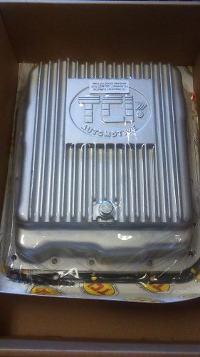 Tci 378000 700r4/4l60e/4l65e aluminium transmission pan