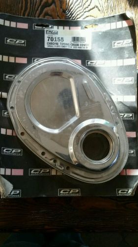 Cp automotive chrome timing chain cover 70155