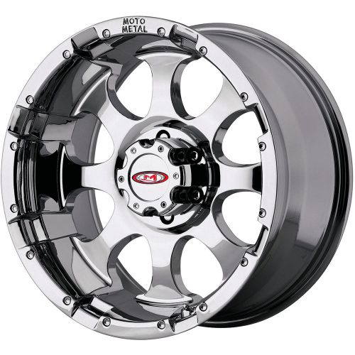 17x9 chrome mo955 8x6.5 -12 wheels discoverer stt pro lt265/70r17 tires