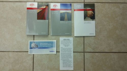 2015 toyota camry owners manual all books full set