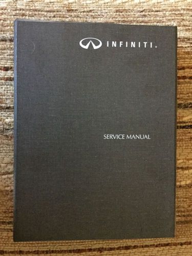 1993 infiniti j-30 shop service manual in slip case