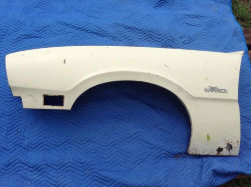 Original 72 ford maverick left front fender grabber comet