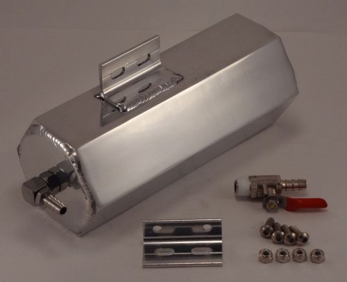 Aluminum coolant overflow expansion tank bottle resevoir supercharger mustang