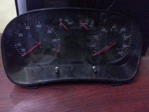 Volkswagen jetta speedometer cluster; (cluster), vin m (8th digit), 2.0l, mph,