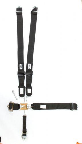 Hooker harness black wrap around 5 point latch and link harness p/n 51010