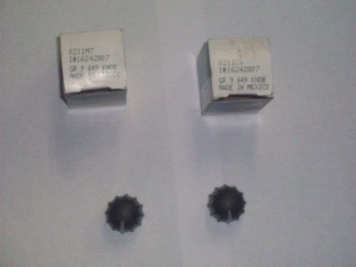 New ac delco / gm 16242807 radio knobs  93-97 geo