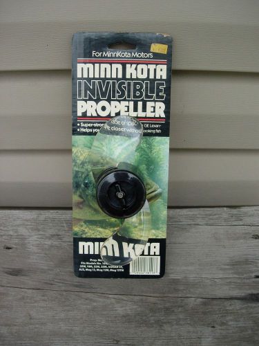 Minn kota invisible propeller new