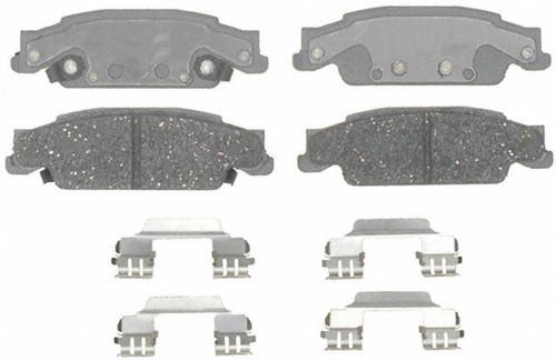 Acdelco advantage 14d922ch brake pad or shoe, rear-ceramic brake pad