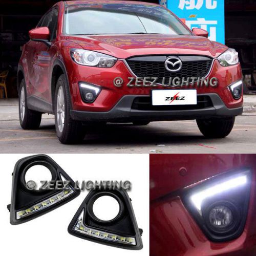 Exact fit led daytime running light drl fog lamp kit mazda cx-5 cx5 13 14 15 #i