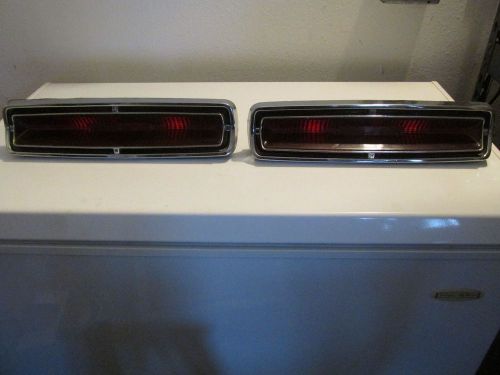 Original vintage classic 1964 olds oldsmobile 88 dynamic tail lights  (pair)