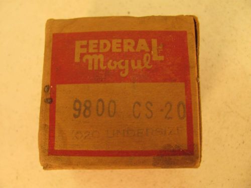 Federal mogul connecting rod bearing 9800 cs-20 .020 undersize 1 pair