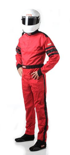 Racequip/safequip red/black 3x-large 110 series 1 piece driving suit p/n 110018