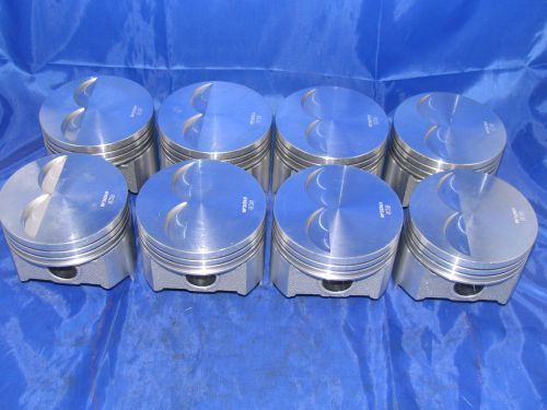 Pistons &amp; rings 1974 74 cadillac 472 v8 new flat top