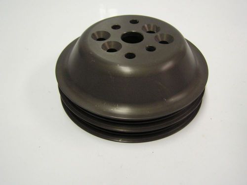 5.375&#034; 3/3 rib serpentine water pump pulley race nascar cv products 060915-23