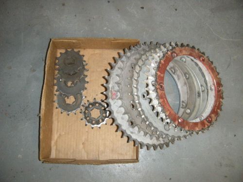 Yamaha banshee 350 front and rear sprocket lot assortment