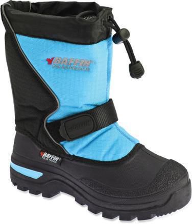 Baffin mustang youth snowmobile boots blue