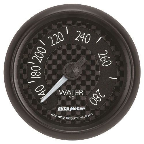 Auto meter 8031 gt series; mechanical water temperature gauge