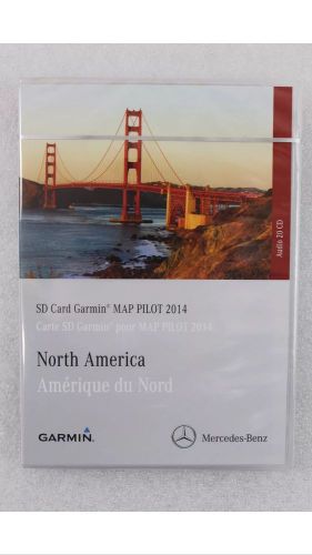 New! sd card garmin map pilot 2014, north america, mercedes-benz, version 2.3