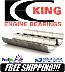 King hp gm sbc chevy / ls-series ls1 ls2 bi-metal 2.100&#034; rod bearings #cr807hpn