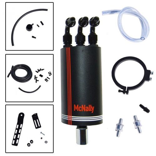Mcnally dual valve oil catch can kit for 2011 - 2014  ford f-150 ecoboost