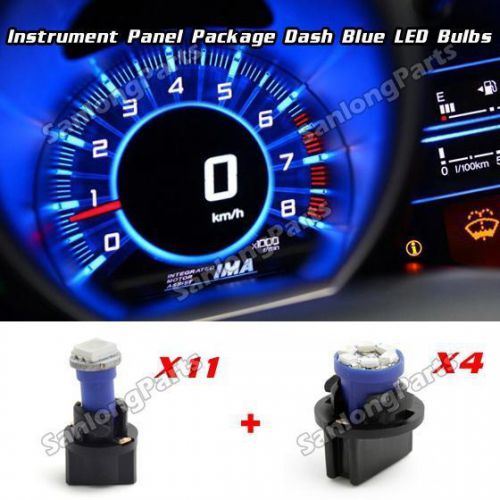 74 194 instrument cluster speedometer gauge blue led bulb for 94 95 ford mustang