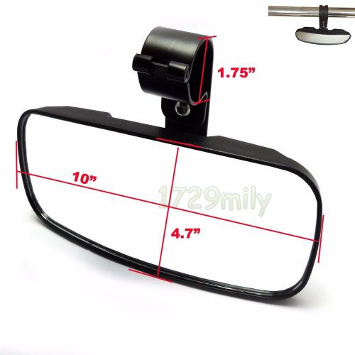 1.75&#034; clamp rear view mirror for 2015 polaris rzr 800 900 1000 xp 900 1000 black