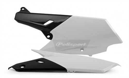 Side panels yz250f  color new white/black