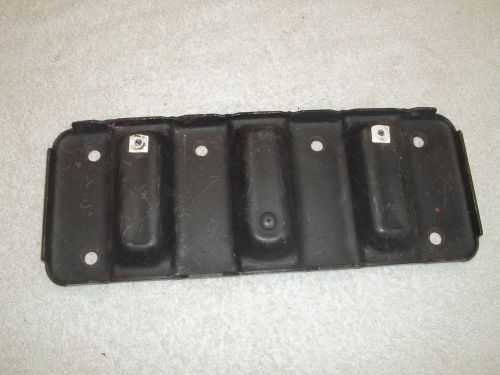 Corvette 1973-1979 original front license plate bracket