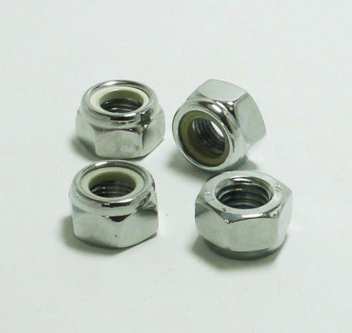 12-1.25 chrome nylock nuts