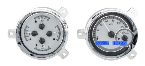 1951-1952 chevy gauges bel air fleetline dakota digital gauge cluster ls1 6cyl