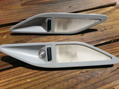 Bmw e39 pair interior light left&amp;right  rear grey 528i 19972003 8363611 8363612