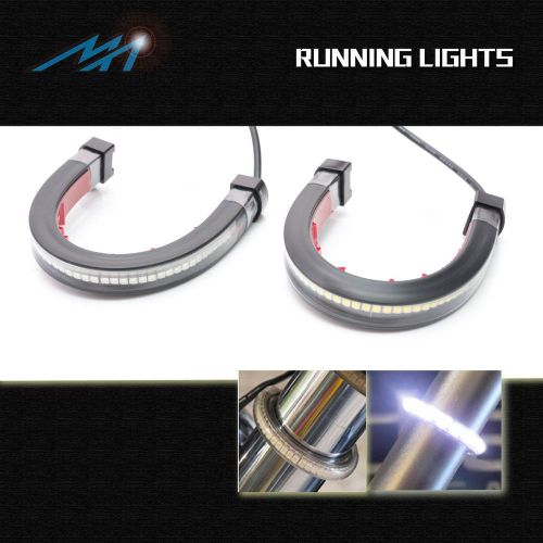 Front fork super led running light bar fit husqvarna smr450 03-09