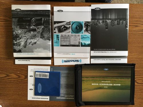 2016 ford expedition owners manual (oem)