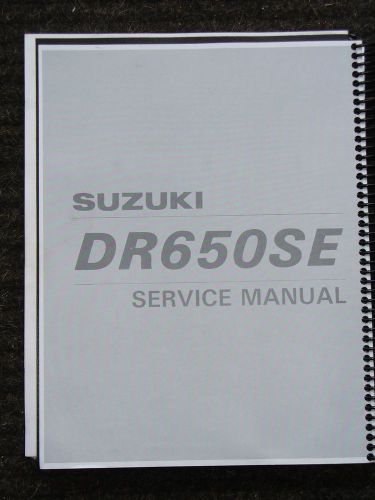 2003 suzuki dr650se service manual