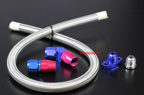 10an turbo oil drain gt2554r gt2560r gt2854r gt2871r gt2876r gt3071r kit hose s